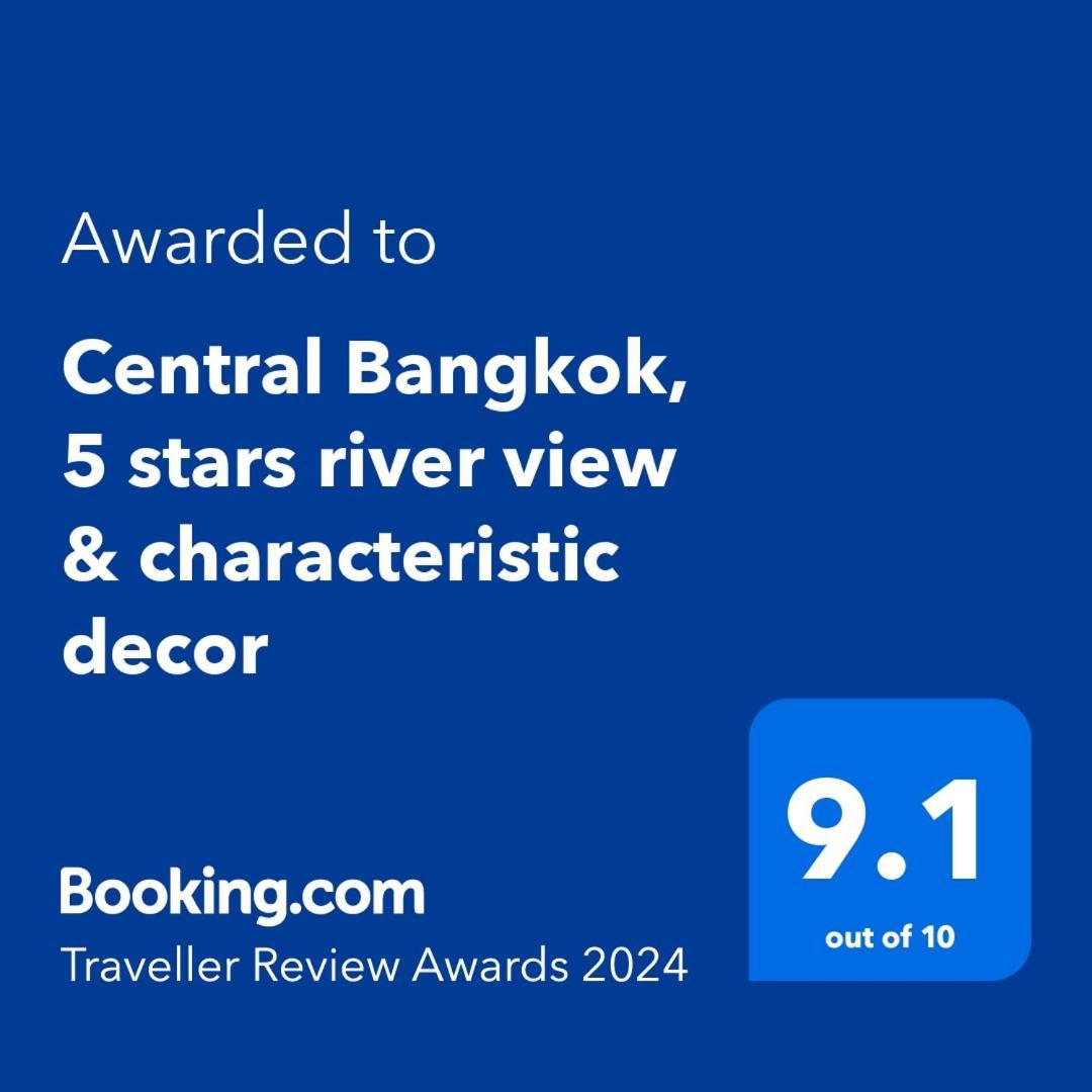 Central Bangkok, 5 Stars River View & Characteristic Decor Exterior foto